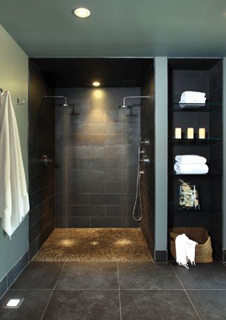 Open Shower