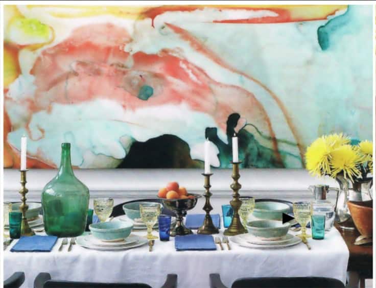 The Coolest 25 Watercolor Wall Designs 12