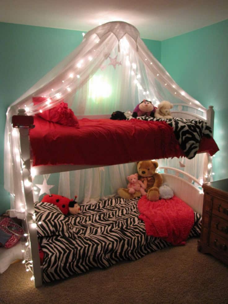 23 Amazing Canopies with String Lights Ideas 15
