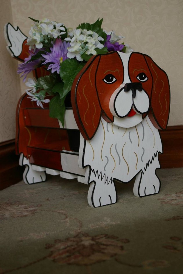 17 Funny &amp; Cute DIY Dog Planters