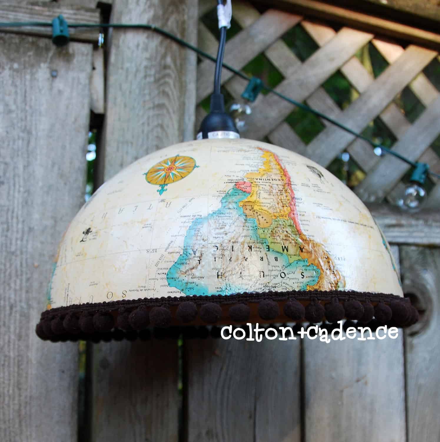 vintage globe pendant lamp Buy it here: www.etsy.com