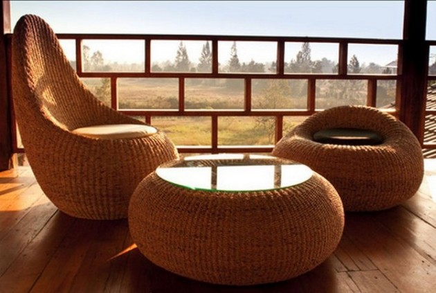 Make Your Home Warm and Attractive- 21 Sleek Interior Design Ideas with Rattan