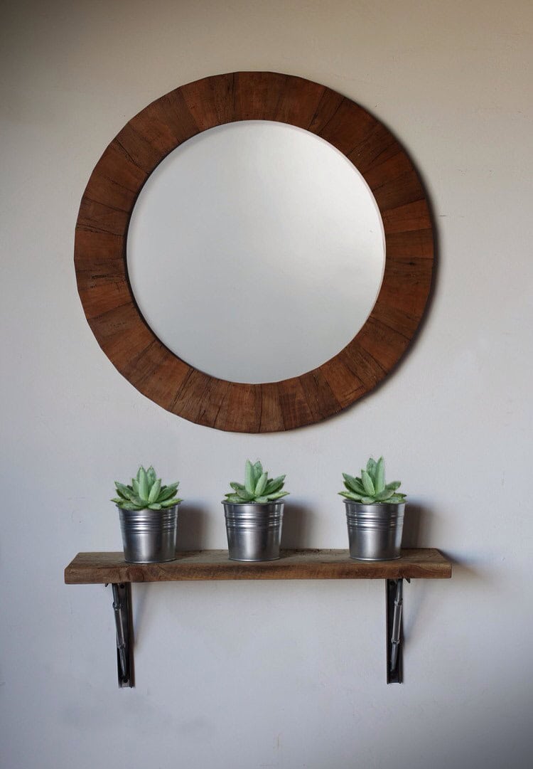 Radical Reclaimed Hardwood Mirror Buy it here: www.etsy.com