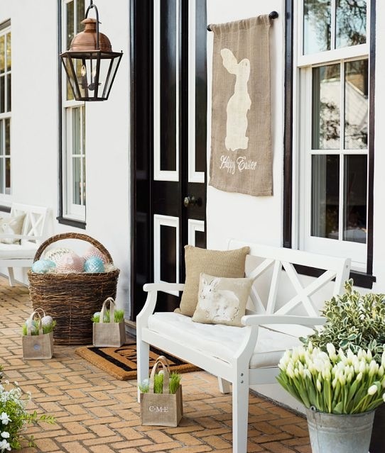 30 Lovely Easter Outdoor Decorations