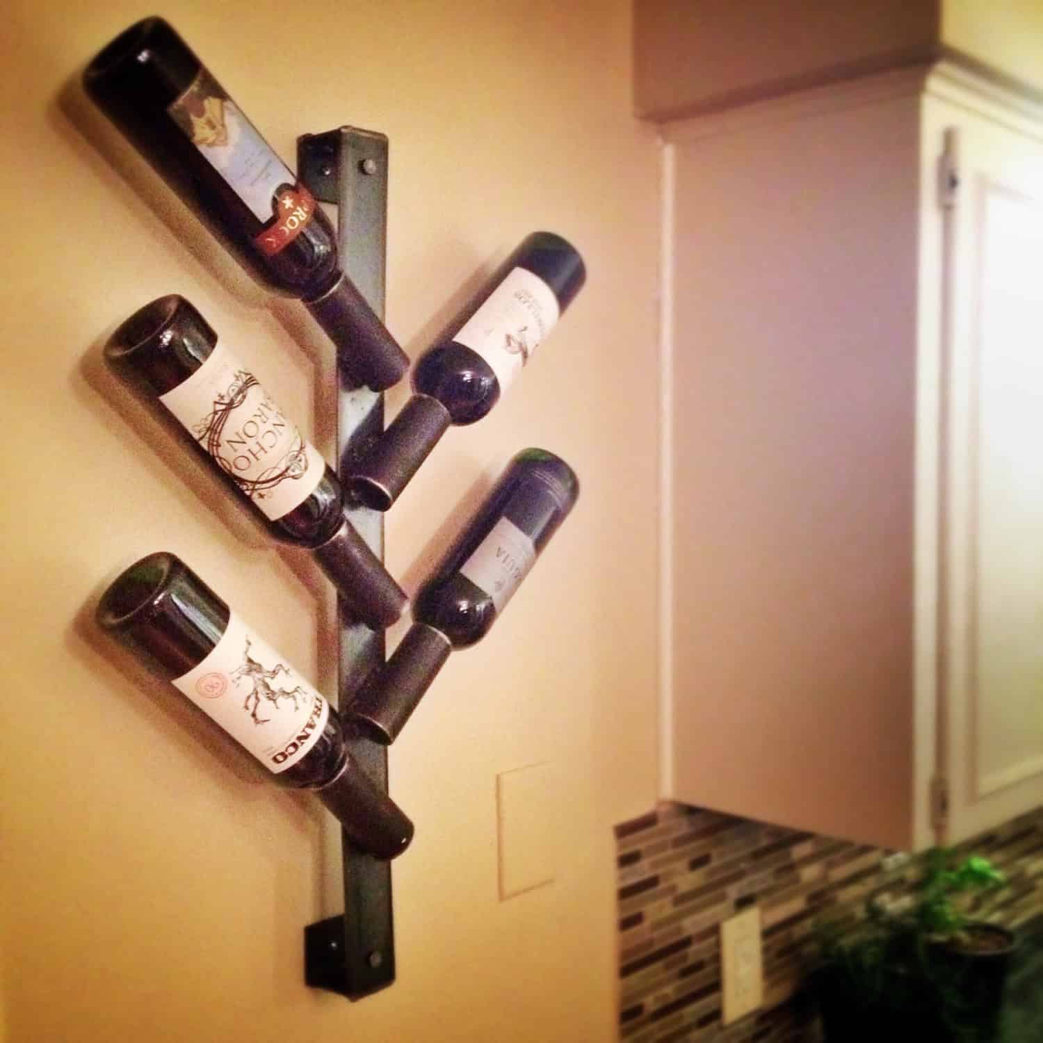 The Hairpin Turn Wine Rack Buy it here: www.etsy.com