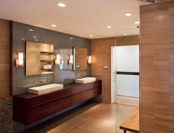 18 Exquisite Contemporary Wooden Bathroom Design Ideas,United Premium Economy International