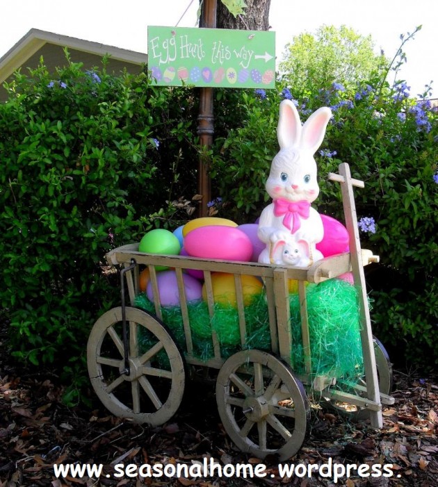 30 Lovely Easter Outdoor Decorations