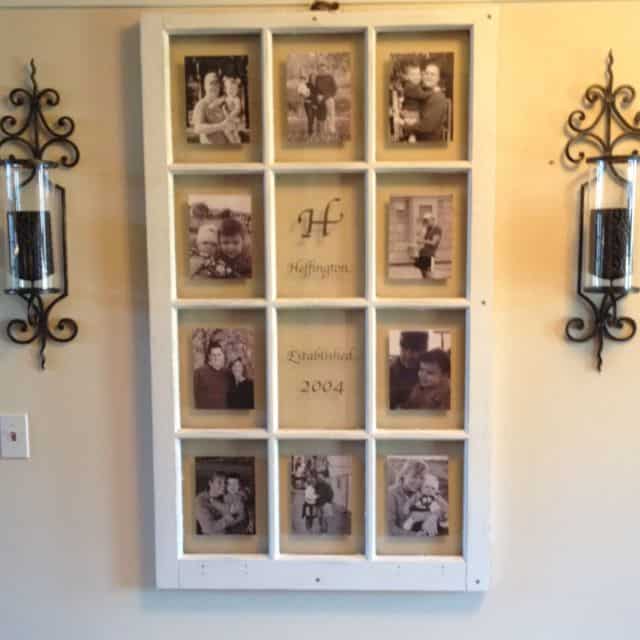 Old Barn Window Picture Frame 4