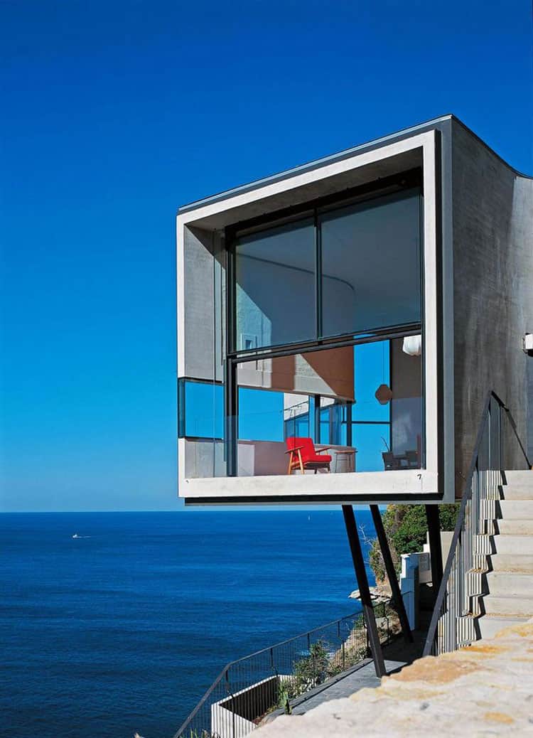 Holman House by Durbach Block Jaggers: A Cliffside Masterpiece Inspired by Picasso 5