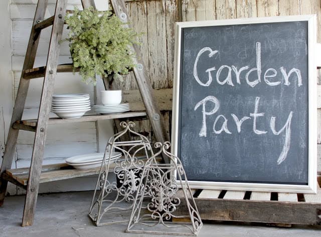 Elegant Vintage Garden Decor 6