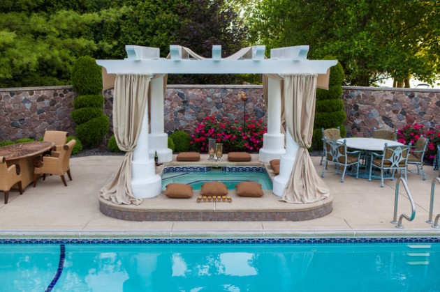 Enter a Piece of The Haven in Your Home- 20 Divine Outdoor Hot Tub Designs