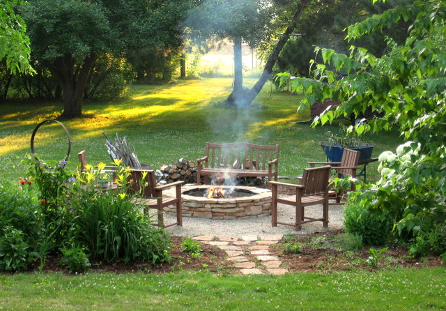 Outdoor Fire Pit Garden Designs
