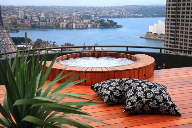Enter a Piece of The Haven in Your Home- 20 Divine Outdoor Hot Tub Designs