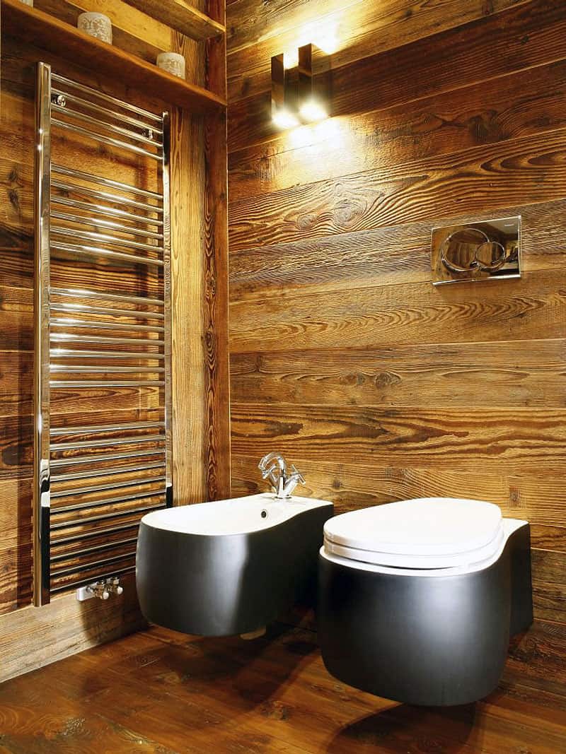18 Exquisite Contemporary Wooden Bathroom Design Ideas 9