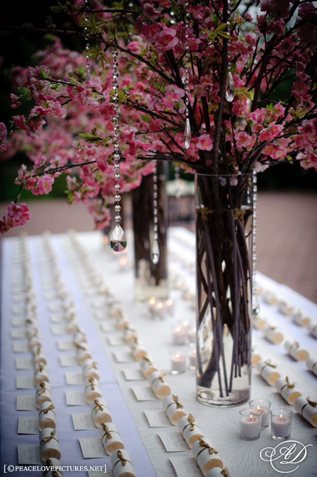 19 Awesome Ideas How to Enter Freshness in Your Home with Cherry Blossom Table Centerpiece