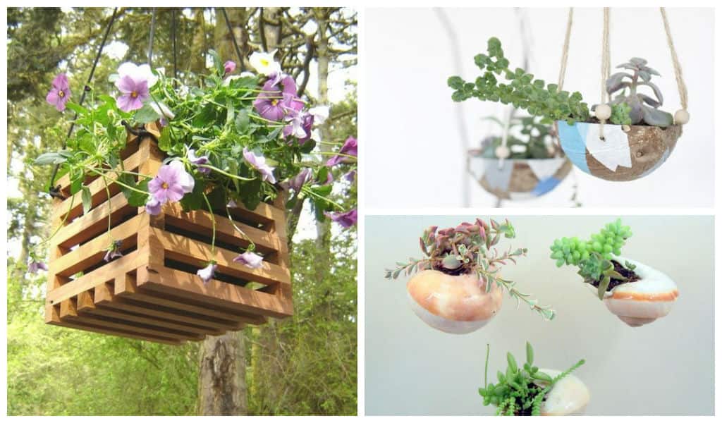 25 Lovely DIY Hanging Planters