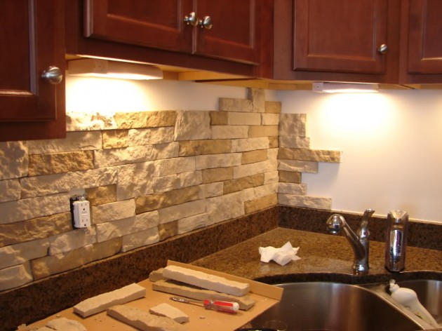 30 Unique and Inexpensive DIY Kitchen Backsplash Ideas You ...