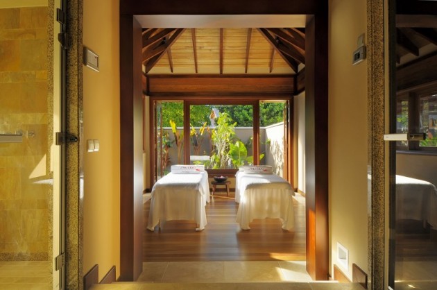The Constance Ephélia Resort in Port Launay, Seychelles