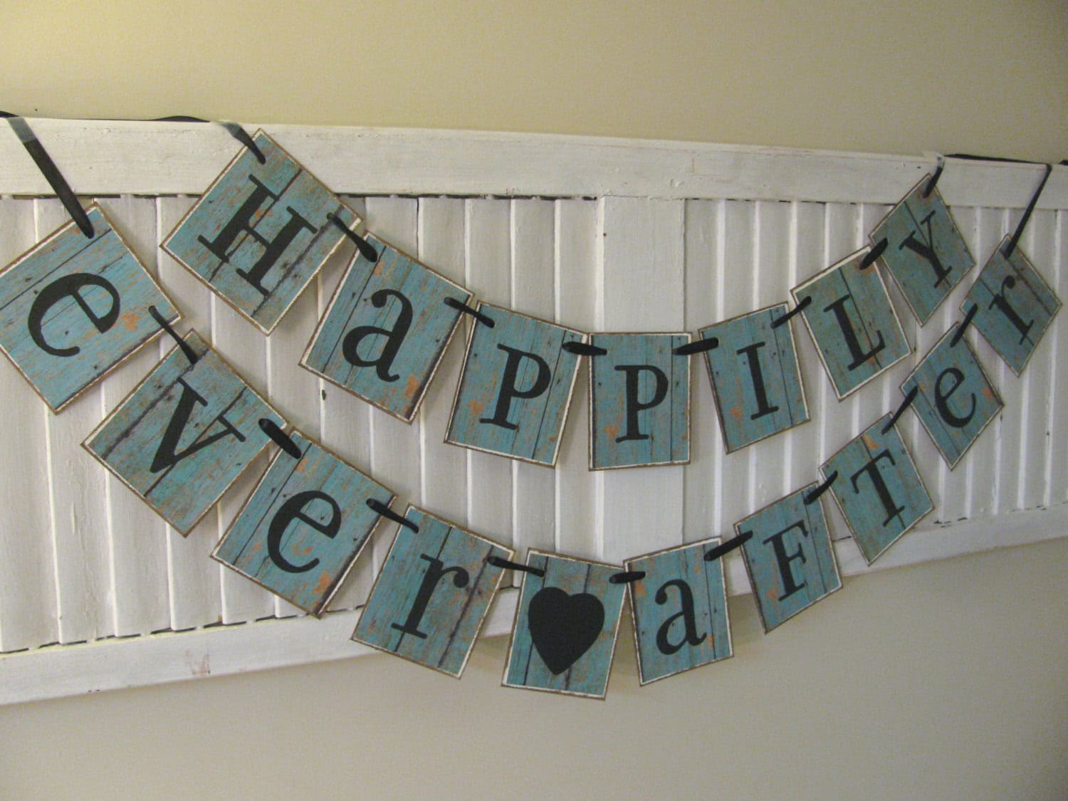 Happily Ever After Garland Buy it here: www.etsy.com