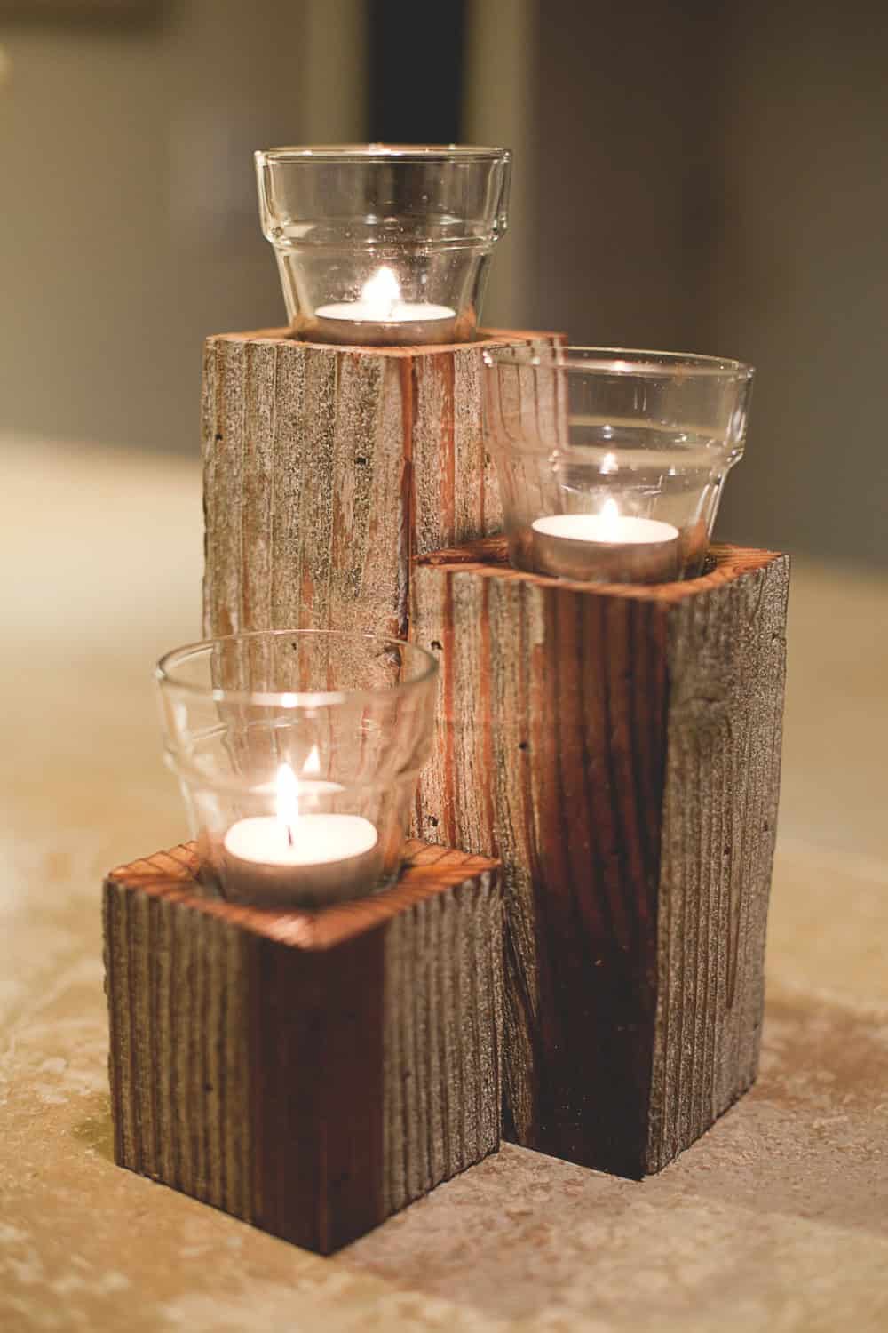 Barnwood Candle Holder Buy it here: www.etsy.com
