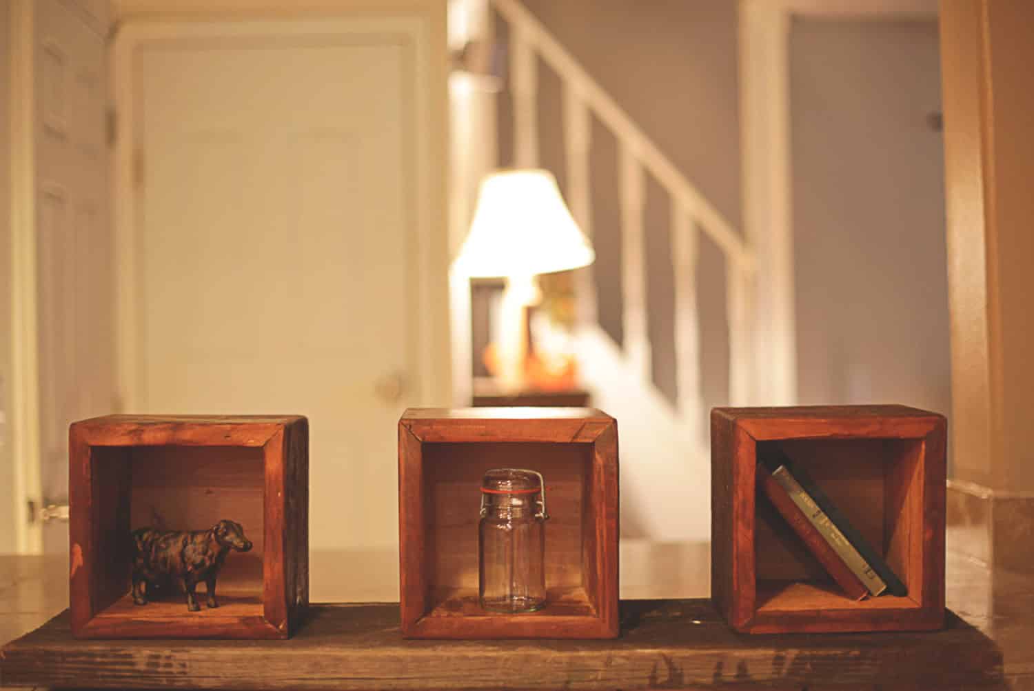 Salvaged Cedar Boxes Buy it here: www.etsy.com