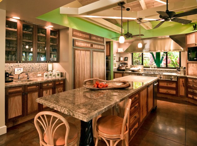 22 Lovely Tropical Kitchen Design Ideas For Fresh Ambience