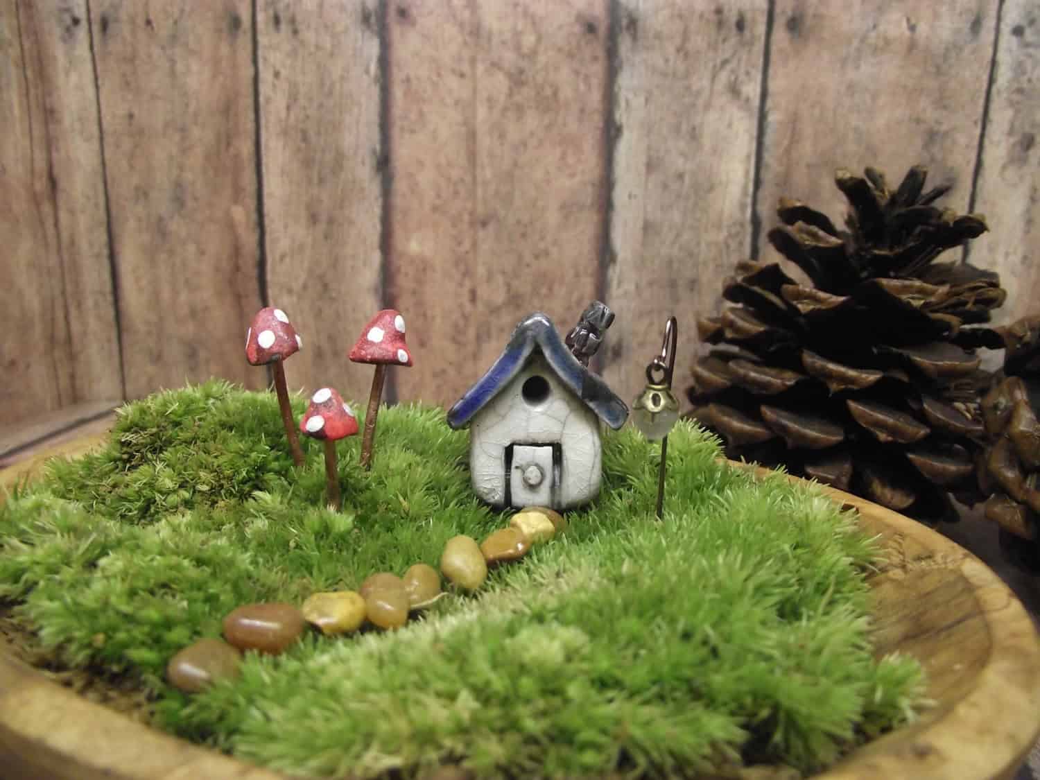 21 Adorable Handmade Fairy Garden Decorations