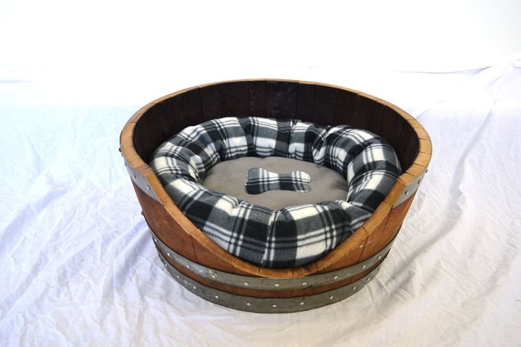 Wine Barrel Pet Bed Buy it here: www.etsy.com