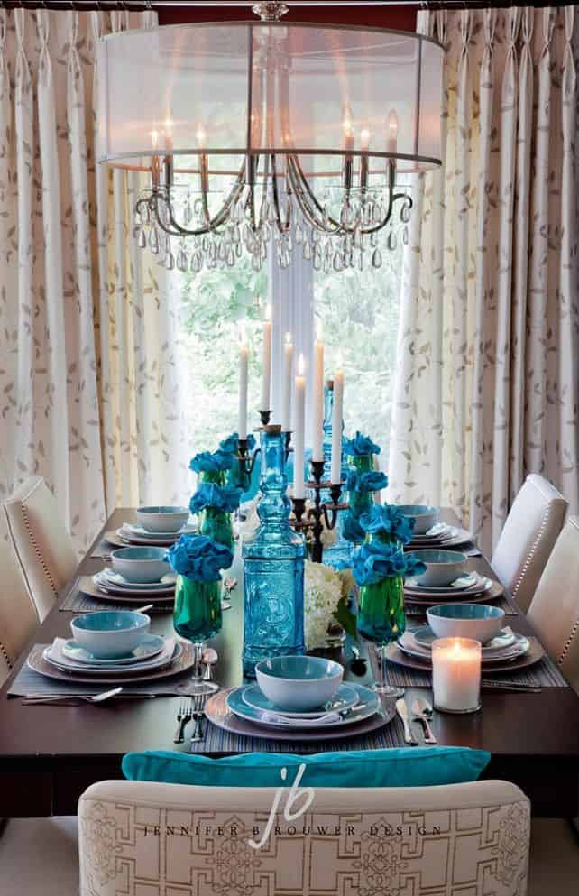 25 Glamorous Turquoise Interior Designs 2