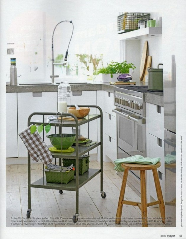 27 Lovely Vintage Kitchen Storage Solutions