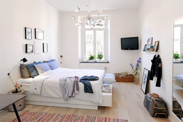 18 Bright and Airy Scandinavian Bedroom Design Ideas