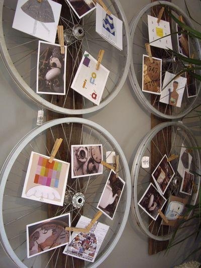 25 Incredible DIY Repurposed Bike Wheels