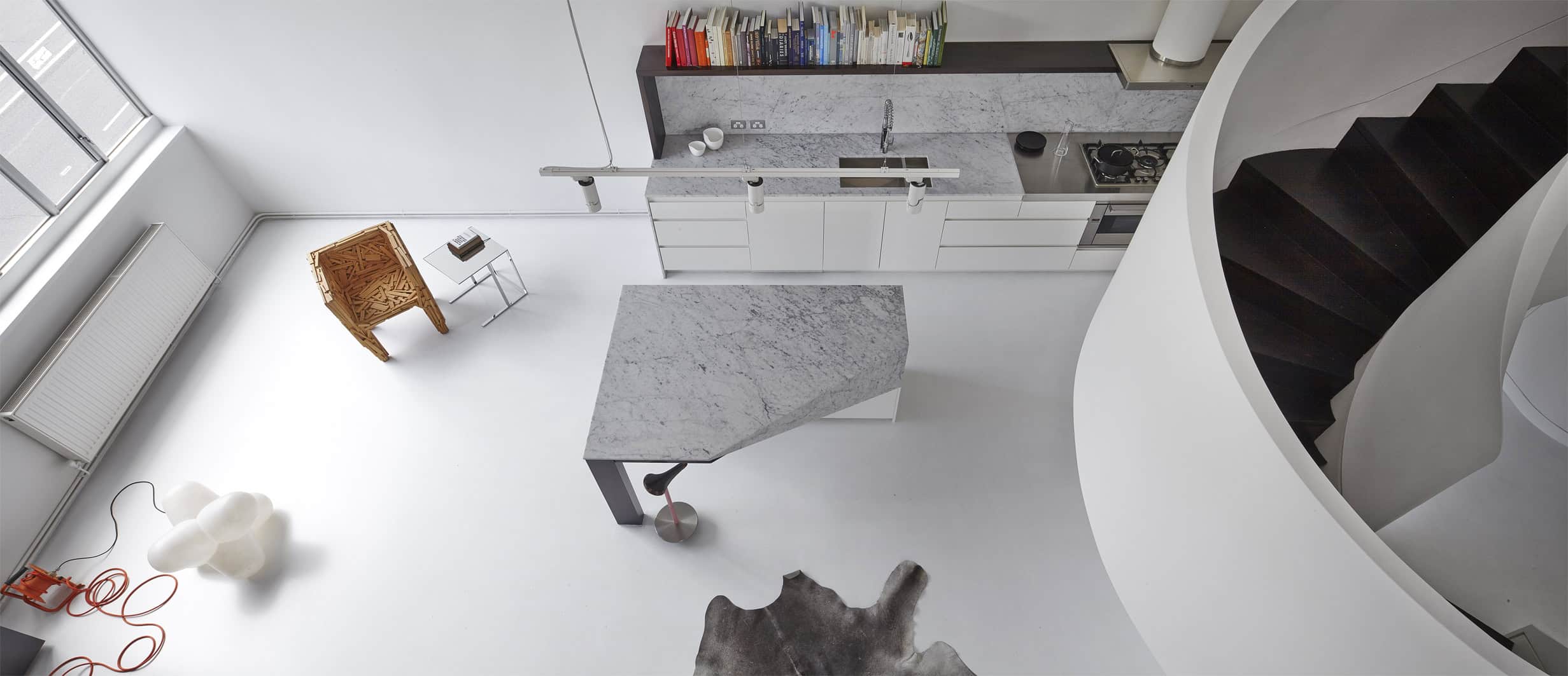 Sculptural Apartment in Old Butter Factory in West Melbourne 5