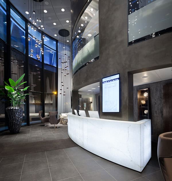 Awesome Futuristic Interior Design In Circular Hotel Fletcher Hotel In