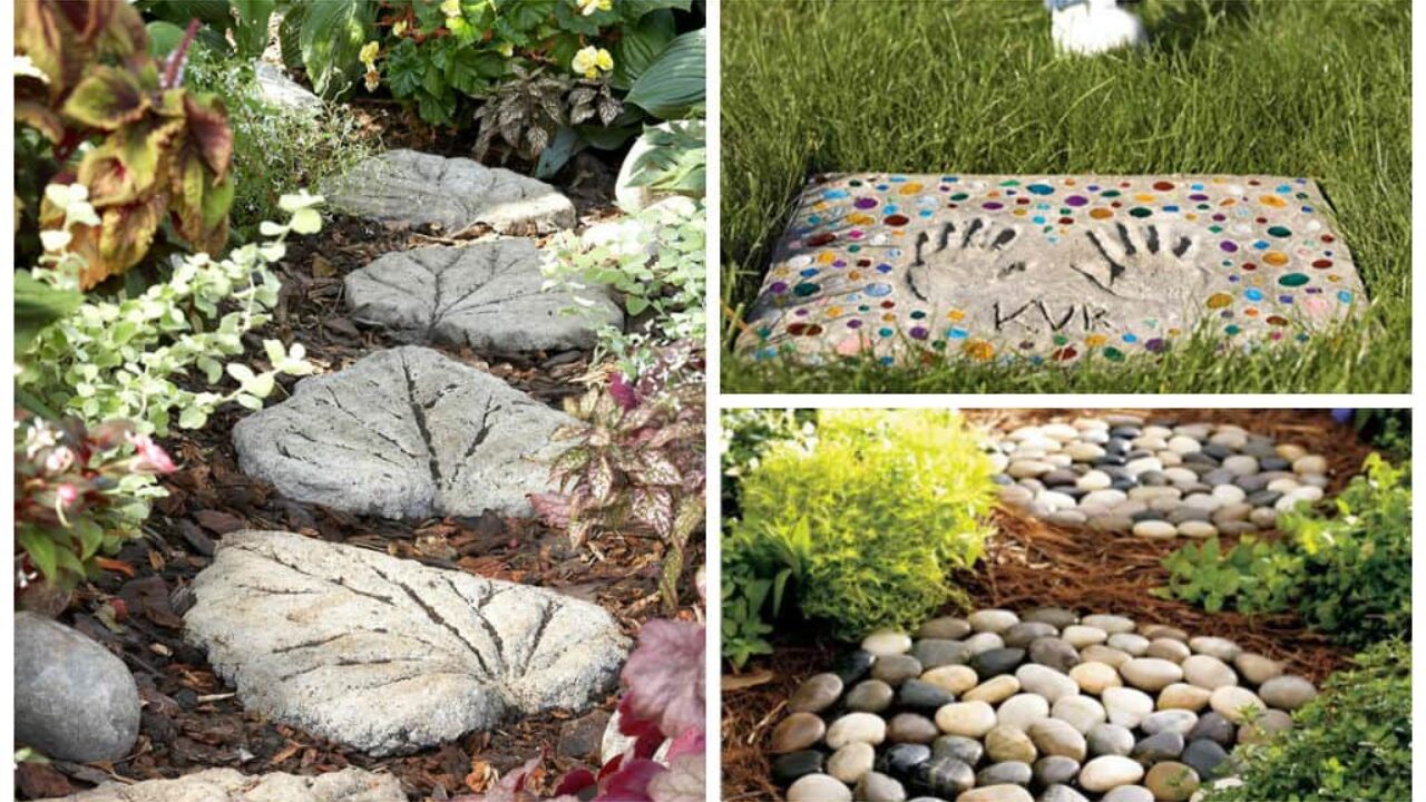 Stone Running Design Stepping Stones Designs