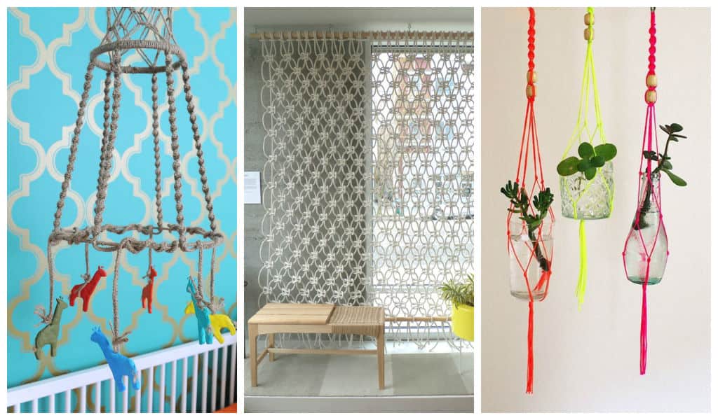 30 Lovely Macrame DIY Crafts