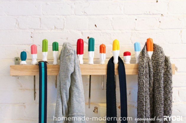22 Most Unique DIY Coat Rack Design Ideas