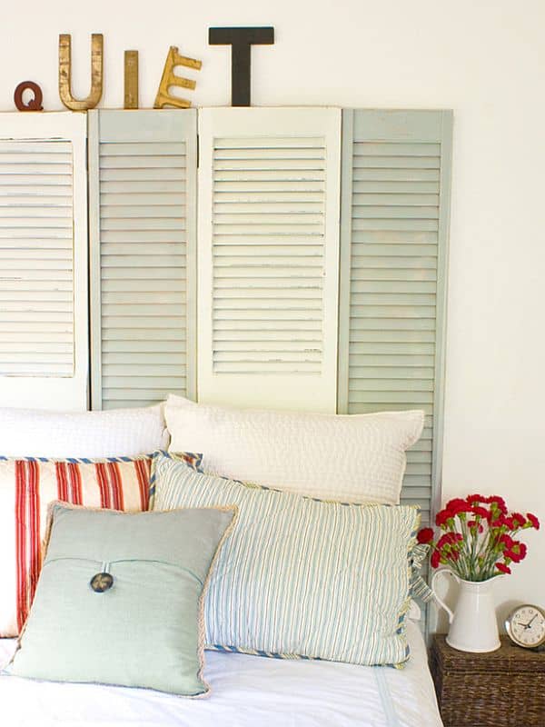 27 Incredible DIY Wooden Headboard Ideas