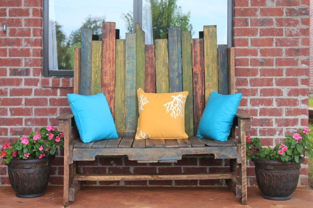 18 Beautiful Handcrafted Outdoor Bench Designs