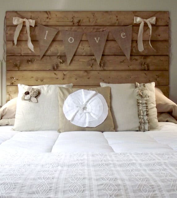 27 Incredible DIY Wooden Headboard Ideas