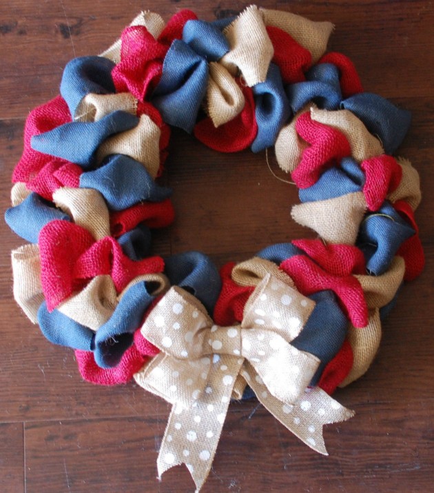 20 Awesome Handmade 4th of July Wreath Ideas