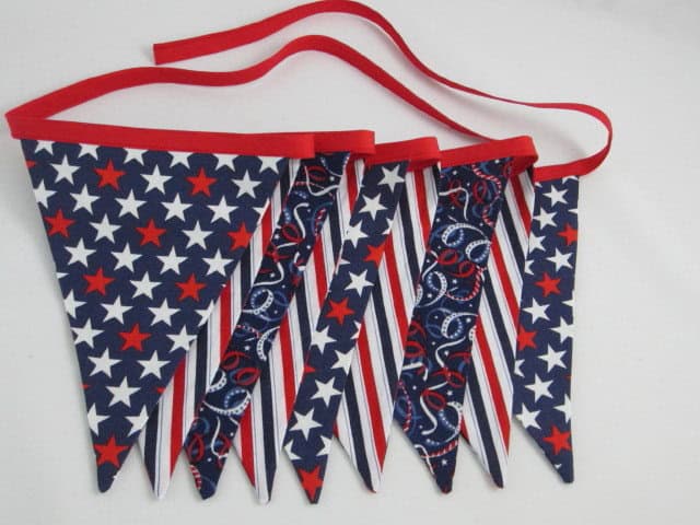 Fourth of July Bunting Buy it here: www.etsy.com