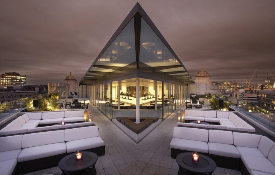 Rooftop Bar at the ME Hotel, London 11. ME Hotel, London