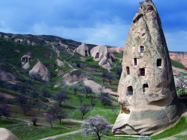 13. Cave homes, Cappadocia, Turkey