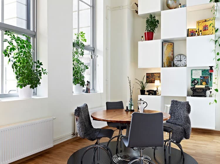 Scandinavian Apartment with Mezzanine in Gothenburg 18