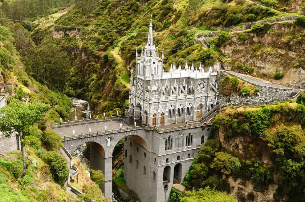 Las Lajas Sanctuary, Colombia 2. Las Lajas Sanctuary, Colombia