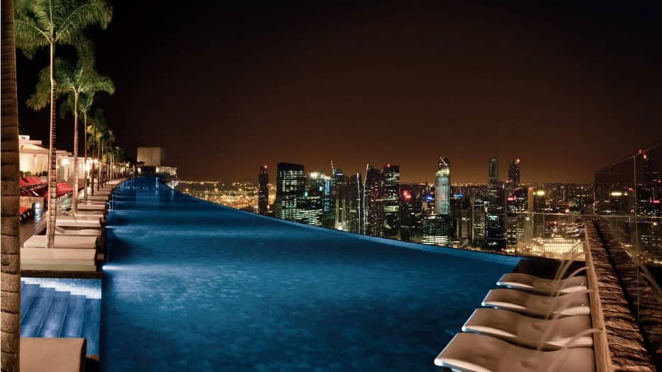 Marina Bay Sands Hotel Skypark, Singapore 2. Marina Bay Sads Hotel SkyPark, Singapore 02