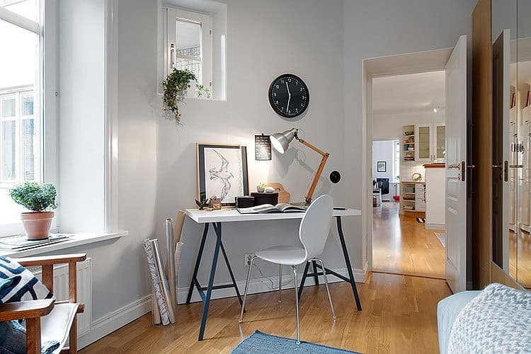 Colorful Scandinavian Apartment 28
