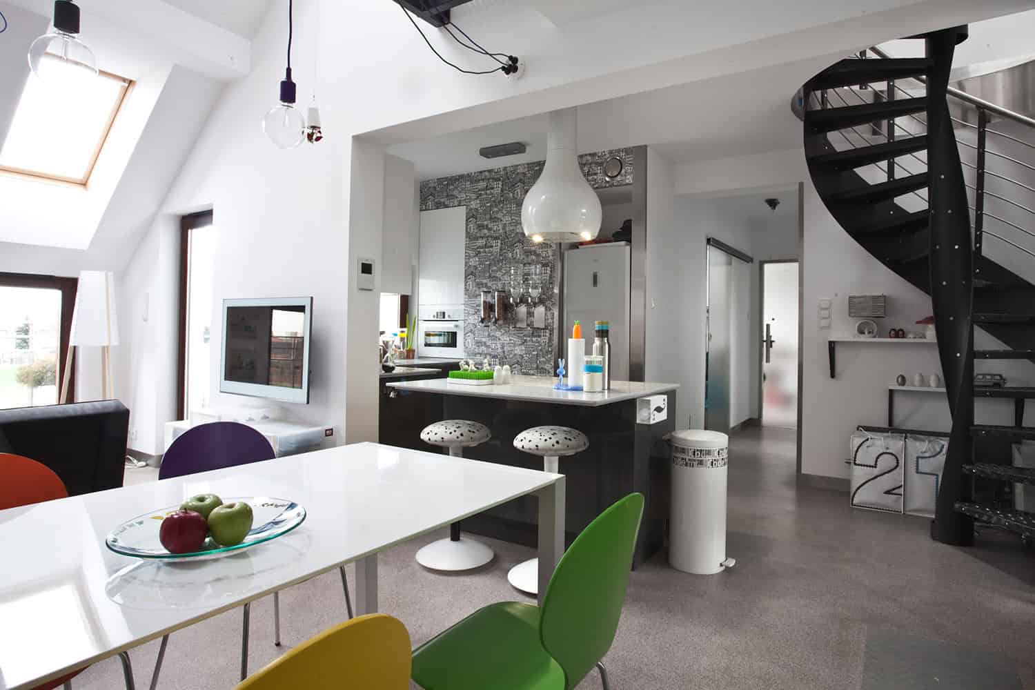 CONDO /_\ ATTIC SPACE in Poznan by KASIA ORWAT Home Design 4