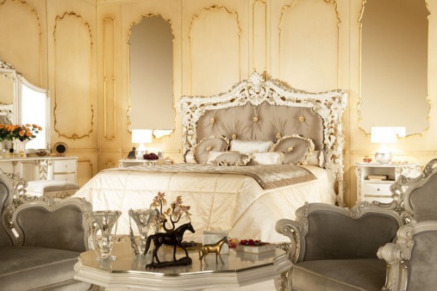 16 Glamorous Baroque Dream Bedroom Design Ideas